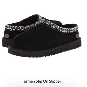 ‼️SOLD‼️ UGG Black Tasman Slip-On Slippers
